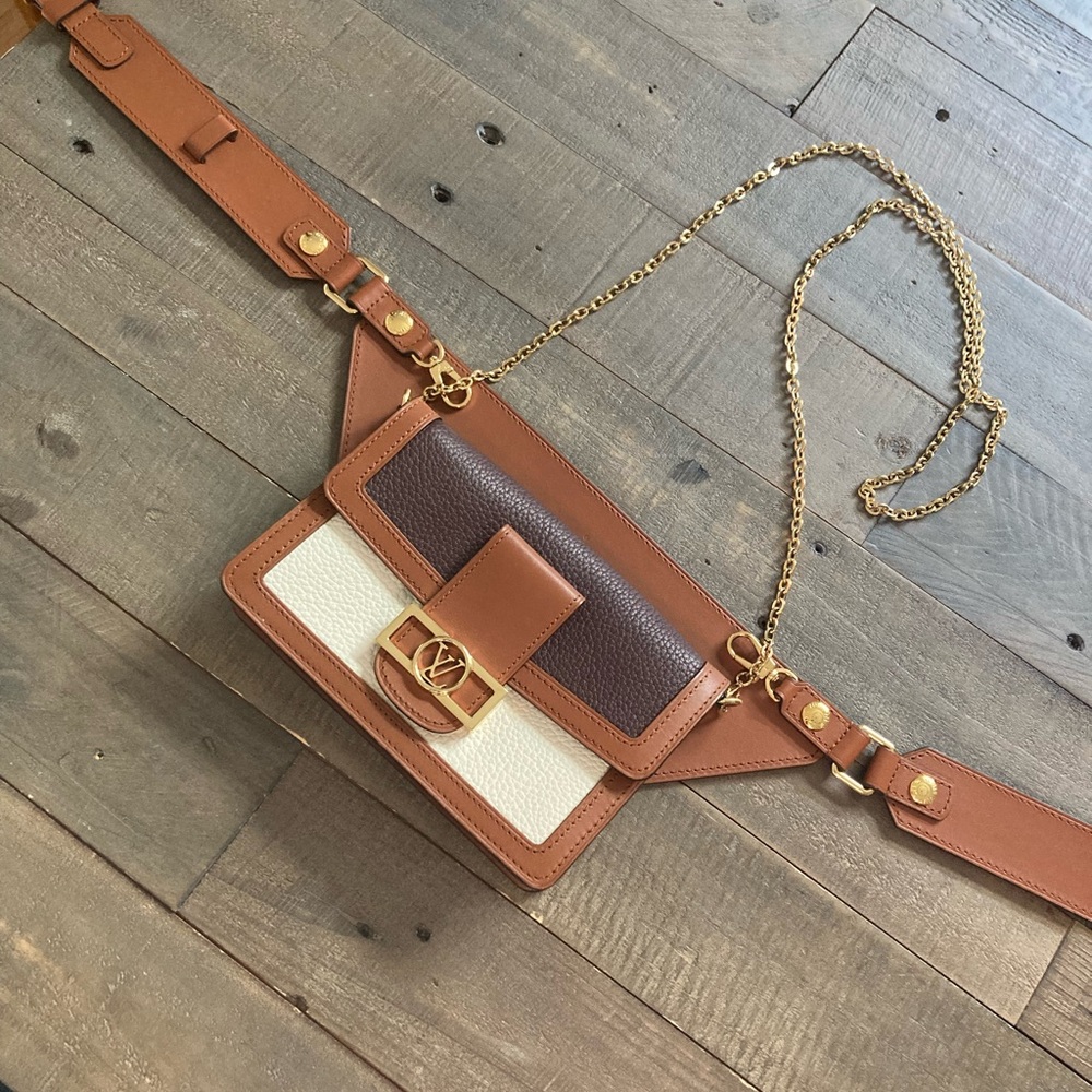 Authentic Louis Vuitton Taurillon Dauphine Bumbag